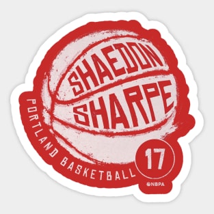 Shaedon Sharpe Portland Basketball Sticker